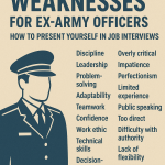 39 Strengths & Weaknesses for Ex-Army Officers: How to Present Yourself in Job Interviews”